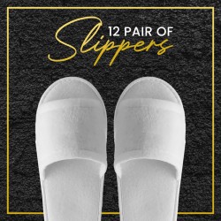 Egyptian Cotton Open Toe Luxury Towelling Slipper